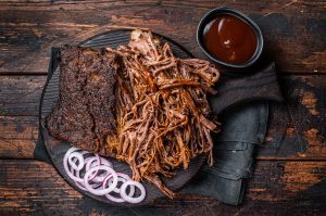 BEST PULLED PORK AT SHARPSHOOTER PIT AND GRILL IN ST. LOUIS