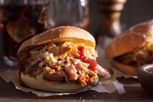 BEST PULLED PORK AND SMOKED TURKEY AT SHARPSHOOTER PIT AND GRILL IN ST. LOUIS