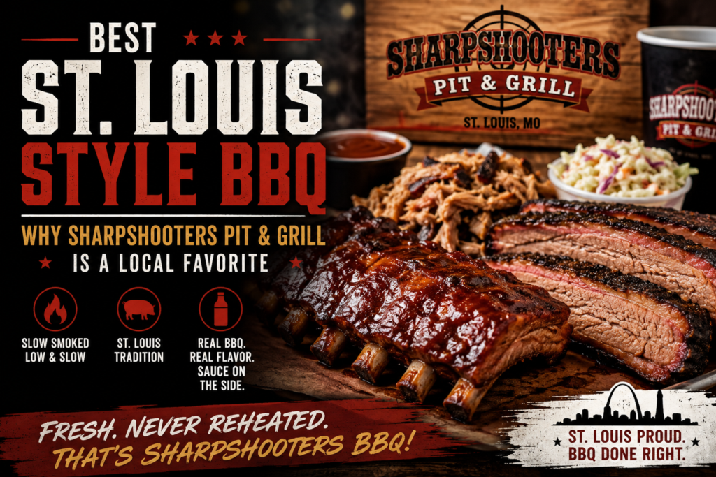 Best St. Louis Style BBQ: Why Sharpshooters Pit & Grill Is a Local Favorite