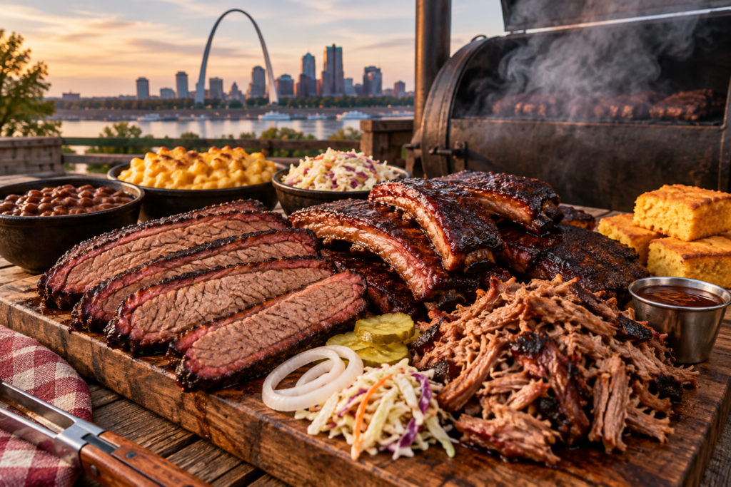 St Louis Barbecue Guide to Ribs Brisket Pulled Pork and Catering