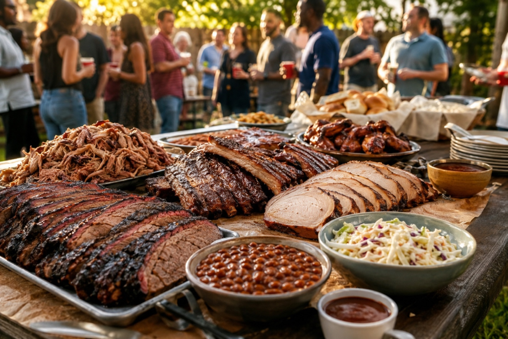 BBQ Delivery and Catering in St. Louis: Smoked Brisket, Ribs, Pulled Pork, and More